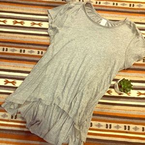 Free People Grey Top